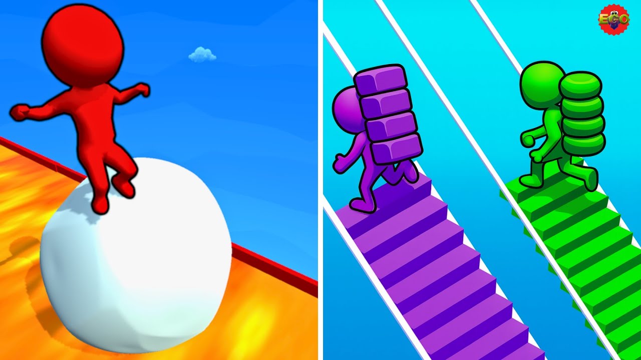 Snow Race Vs Bridge Race | Max Gameplay Walkthrough | Epic Gamer’s Odyssey