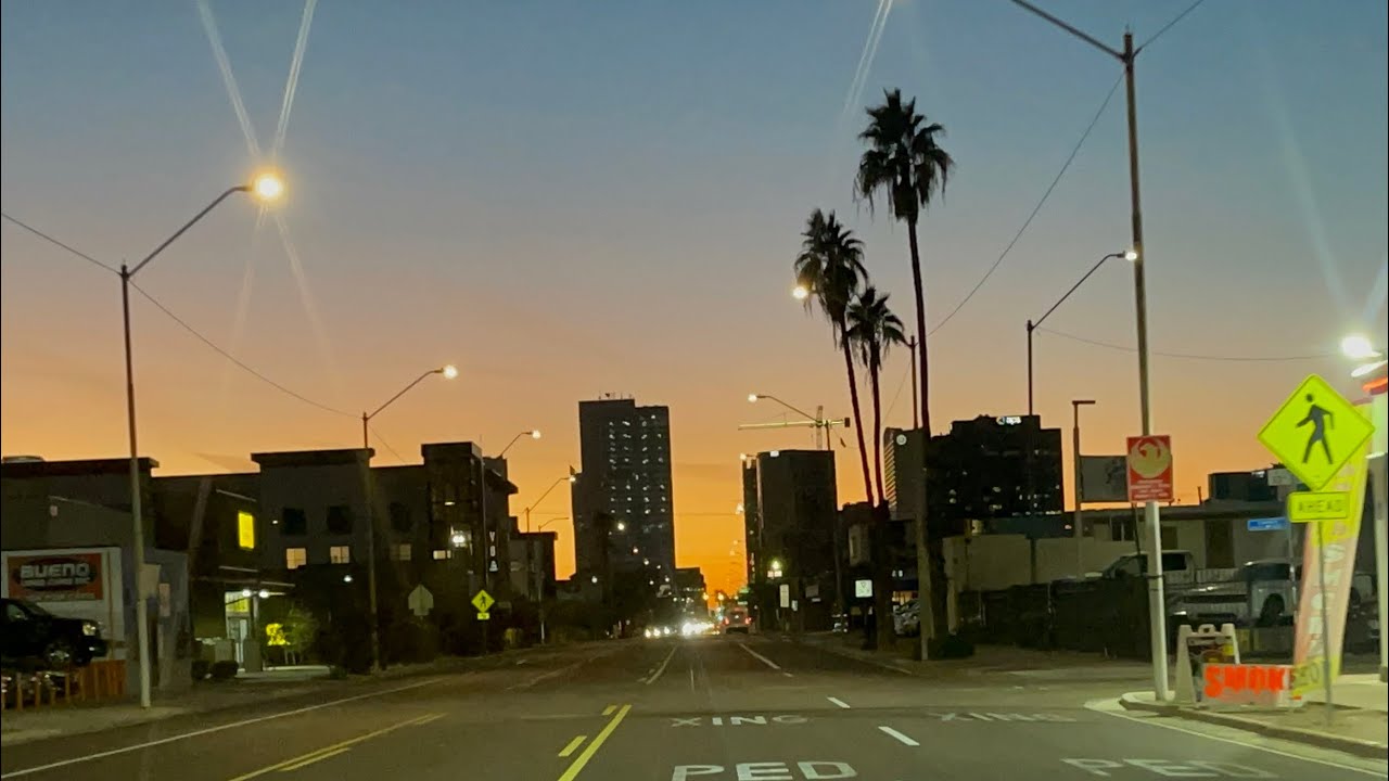 Phoenix Arizona Night Drive
