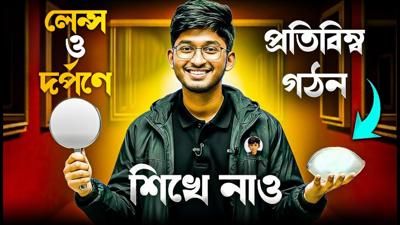 দর্পণ ও লেন্সে প্রতিবম্ব গঠন শিখে নাও। Light | Class 10 Physical Science | Madhyamik 2026 Suggestion