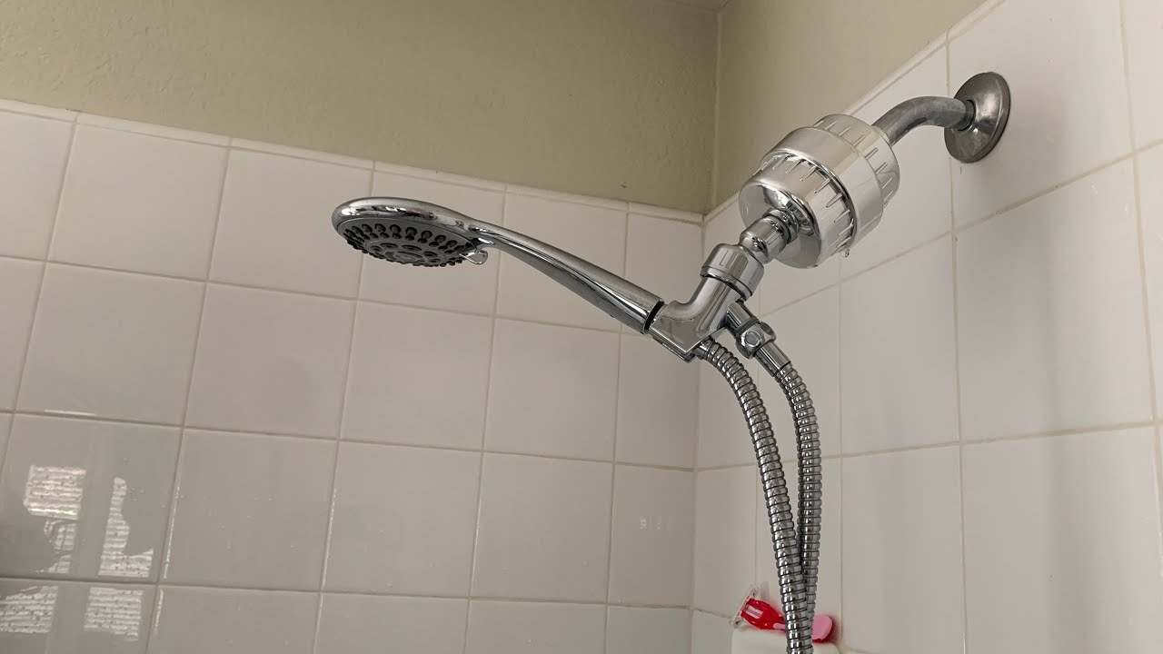 DIY shower filter replacement