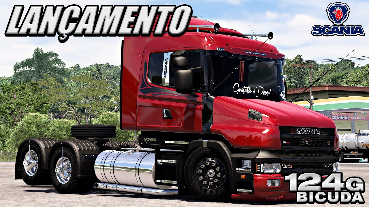 LANÇAMENTO - APRESENTAÇÃO - SCANIA 124G BICUDA - MOD A VENDA - EURO TRUCK SIMULATOR 2