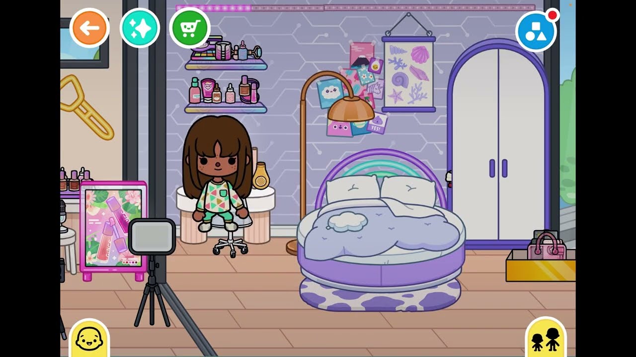 CHAOTIC Family Morning Routine *Toca Boca Family Role Play*
