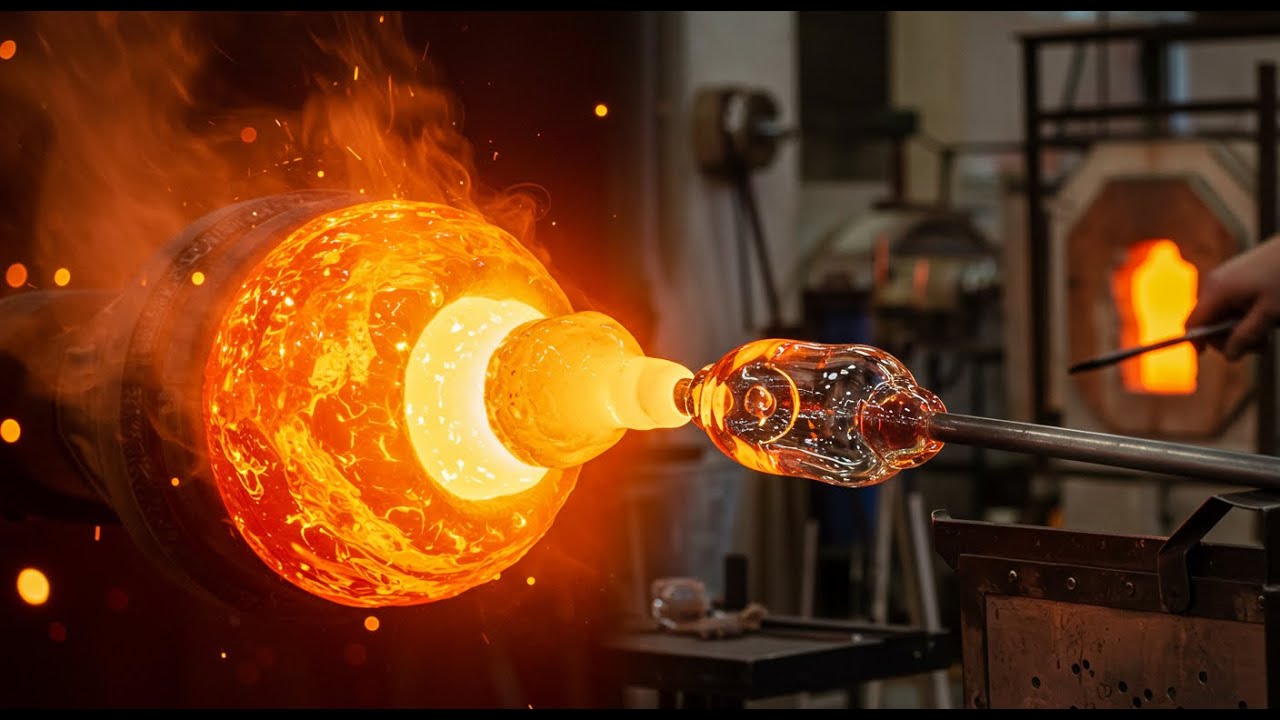 Relaxing Pure 24k Gold Lava Art from Italy