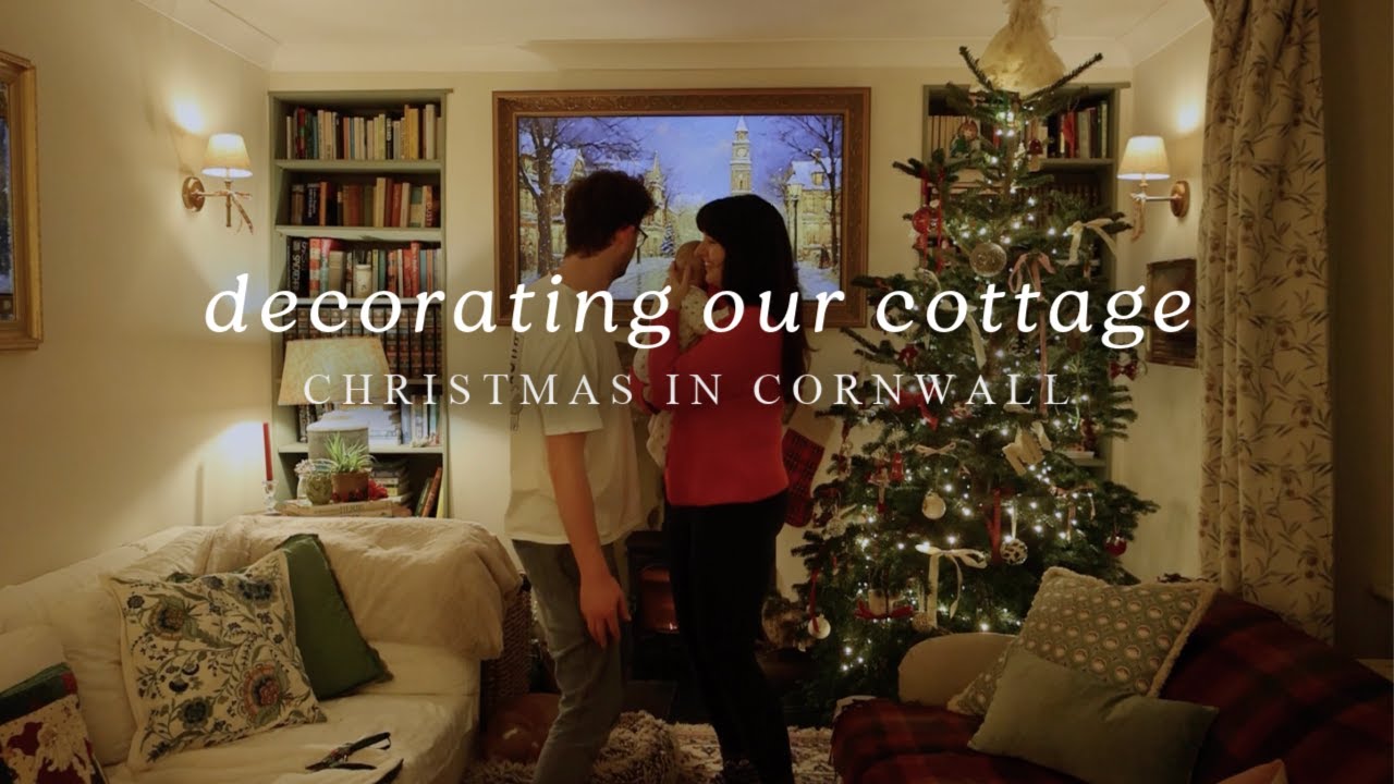 CHRISTMAS IN CORNWALL ✨ decorating our cottage as a family of three