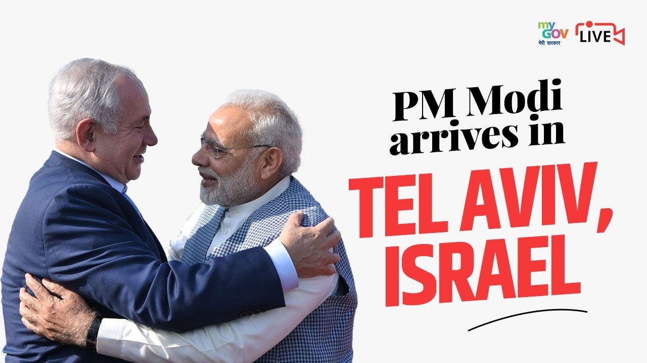 LIVE: PM Modi arrives in Tel Aviv, Israel