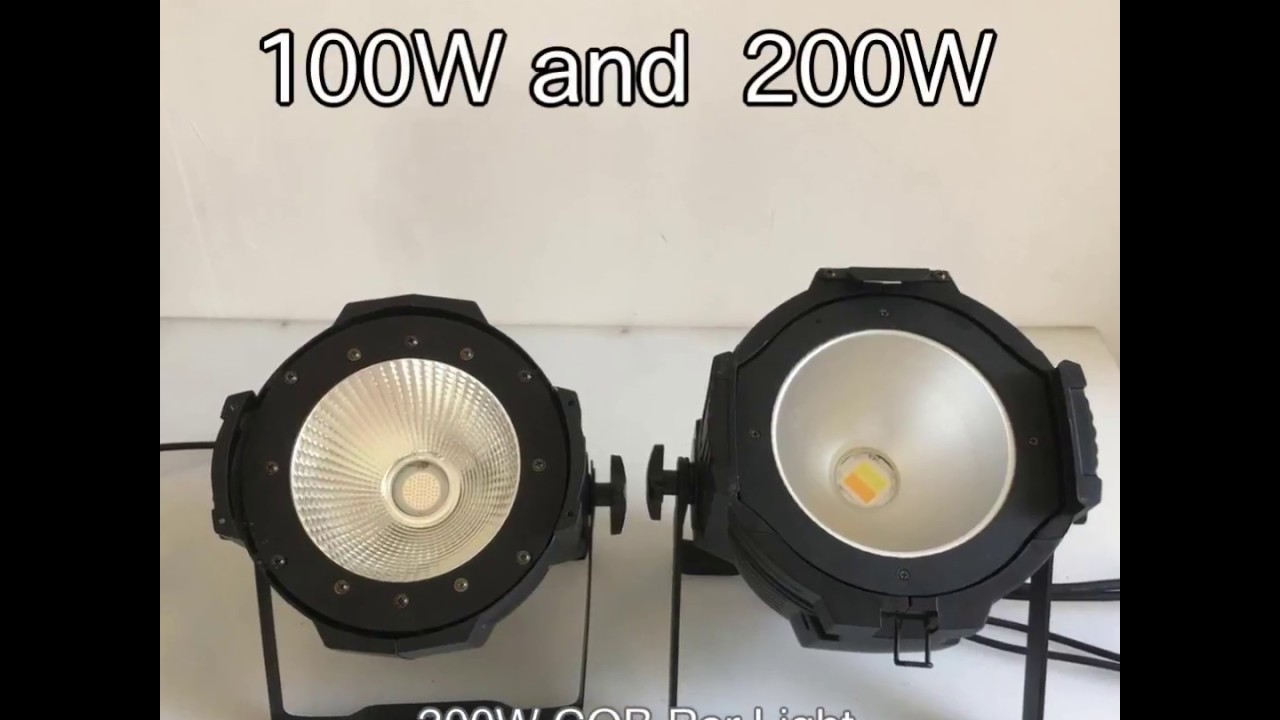 200W COB LED PAR Light DMX Spotlights for stage,theater production