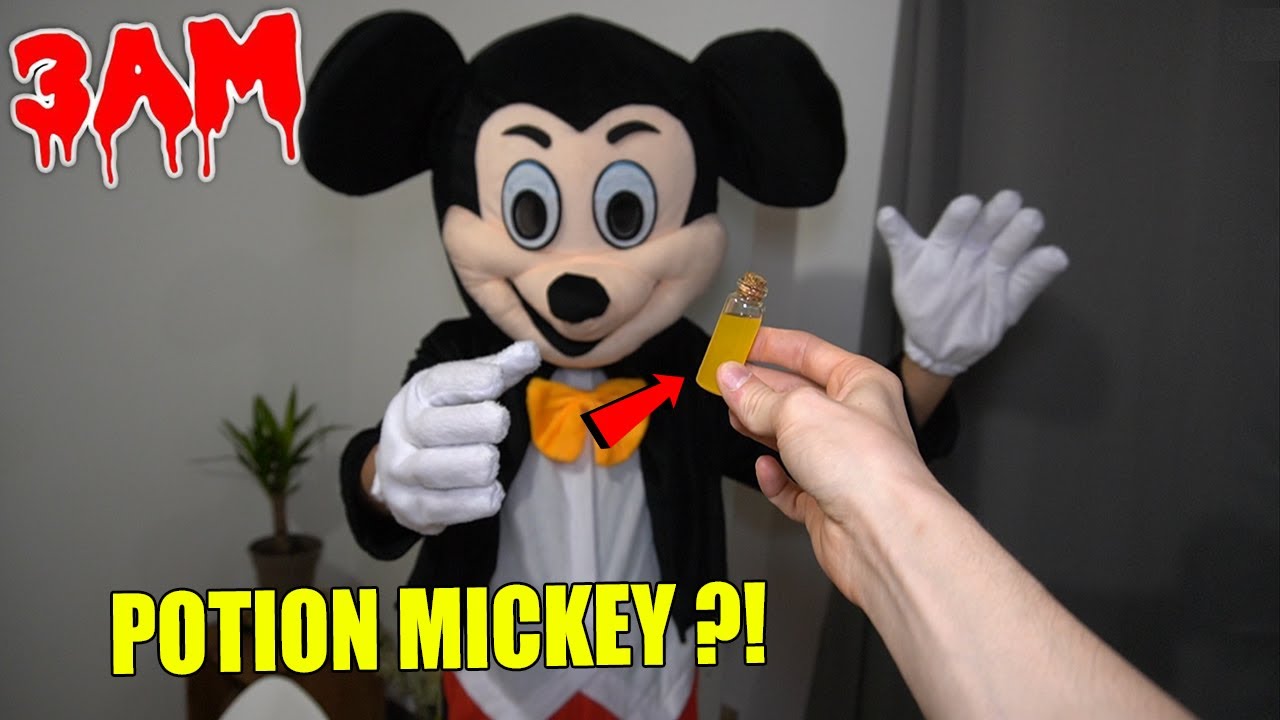 NE JAMAIS BOIRE LA POTION MICKEY &Agrave; 3H DU MATIN ! (&ccedil;a tourne mal...)
