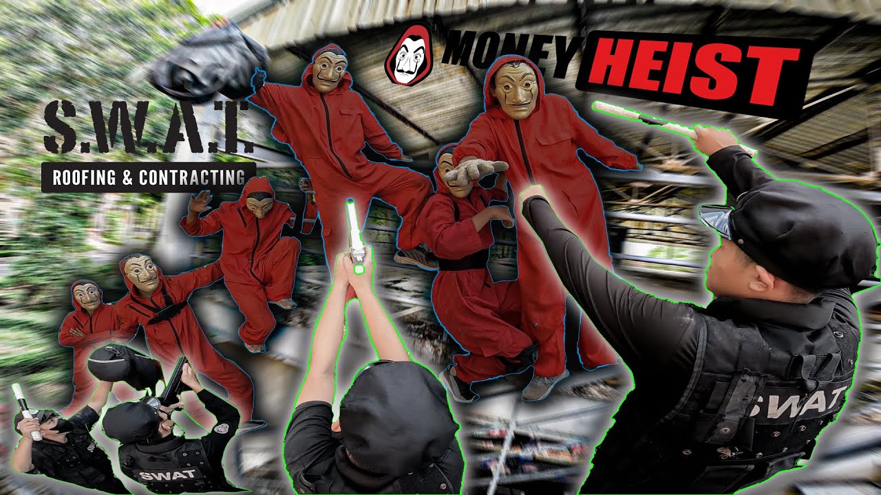 MONEY HEIST vs POLICE ver 3.0 ( bella ciao remix ) phi vụ triệu đô