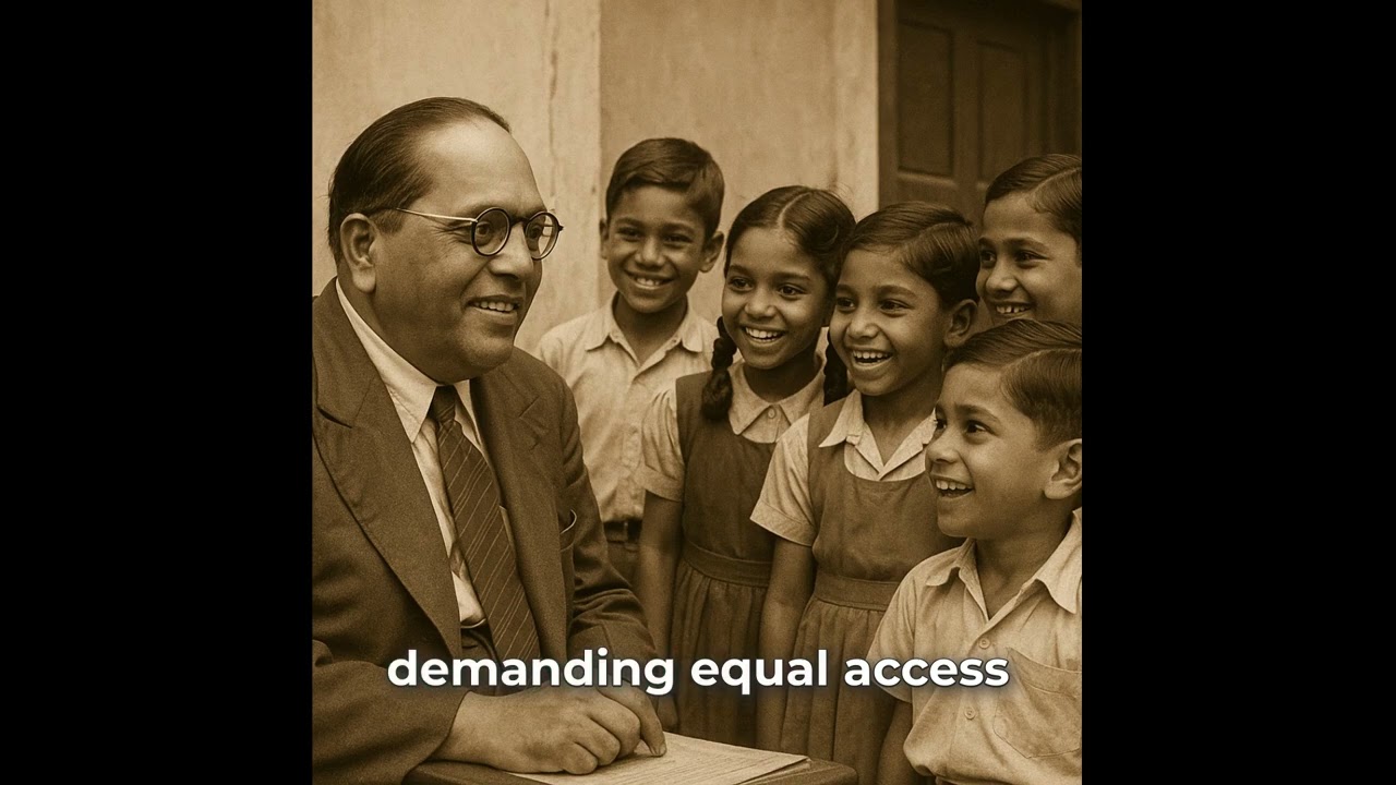 Life and Work of Dr  Babasaheb Ambedkar