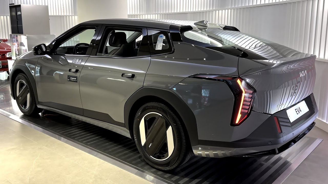 2026 Kia EV4 Exterior and Interior Walkaround | Modern Design EV Sedan