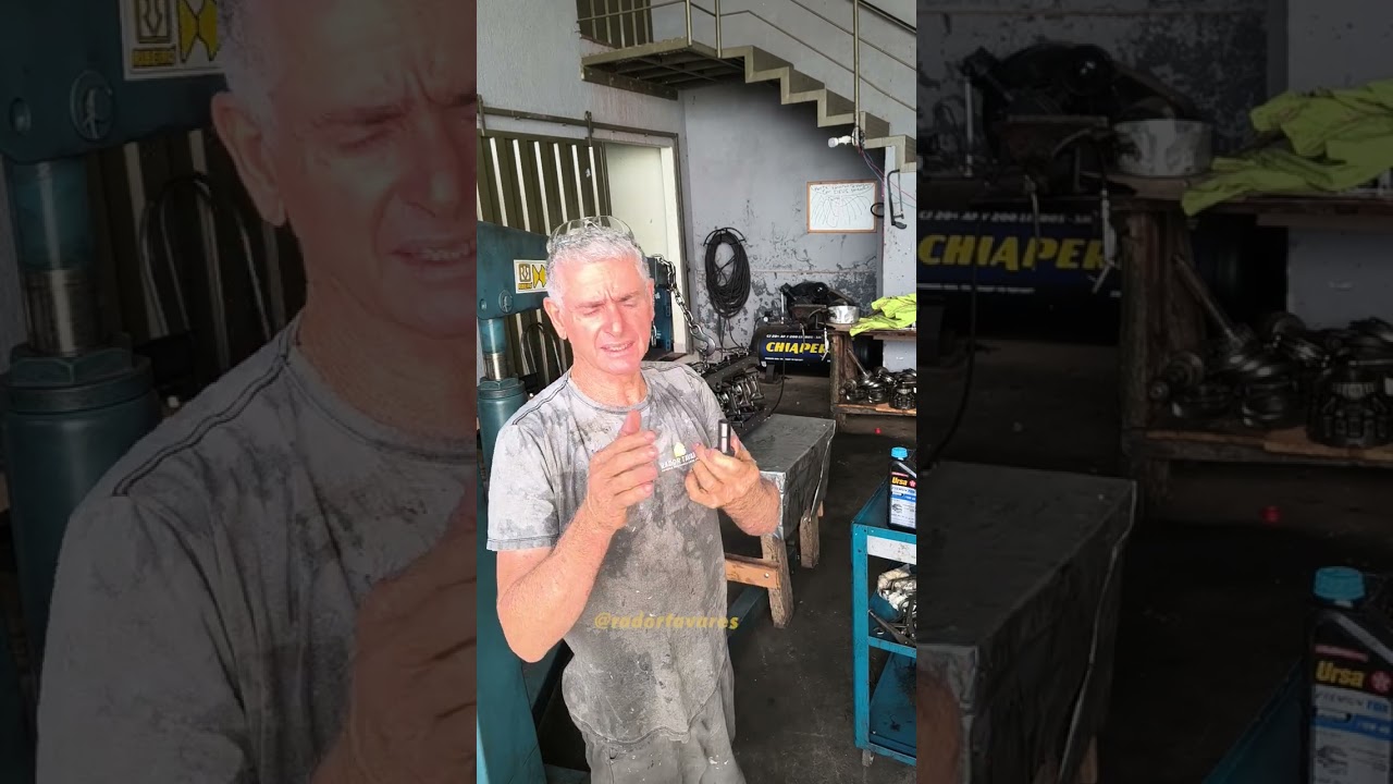 Até o Sebo Soltar o Motor Já Fundiu #radortavaresmecanico