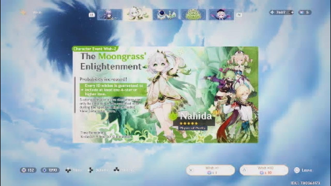 Genshin Impact - 6.0 Nahida rerun pull
