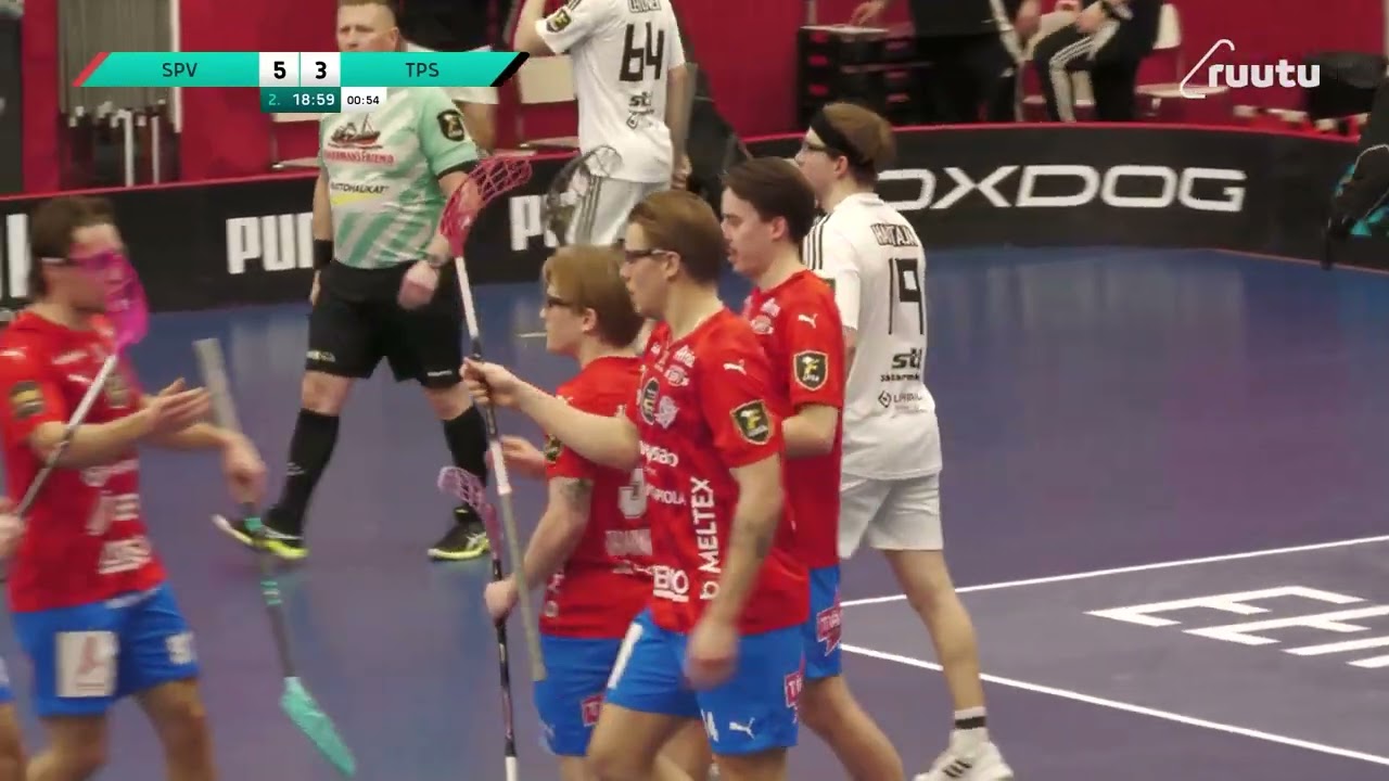 F-Liiga SPV - TPS 18.1.2026 MAALIKOOSTE