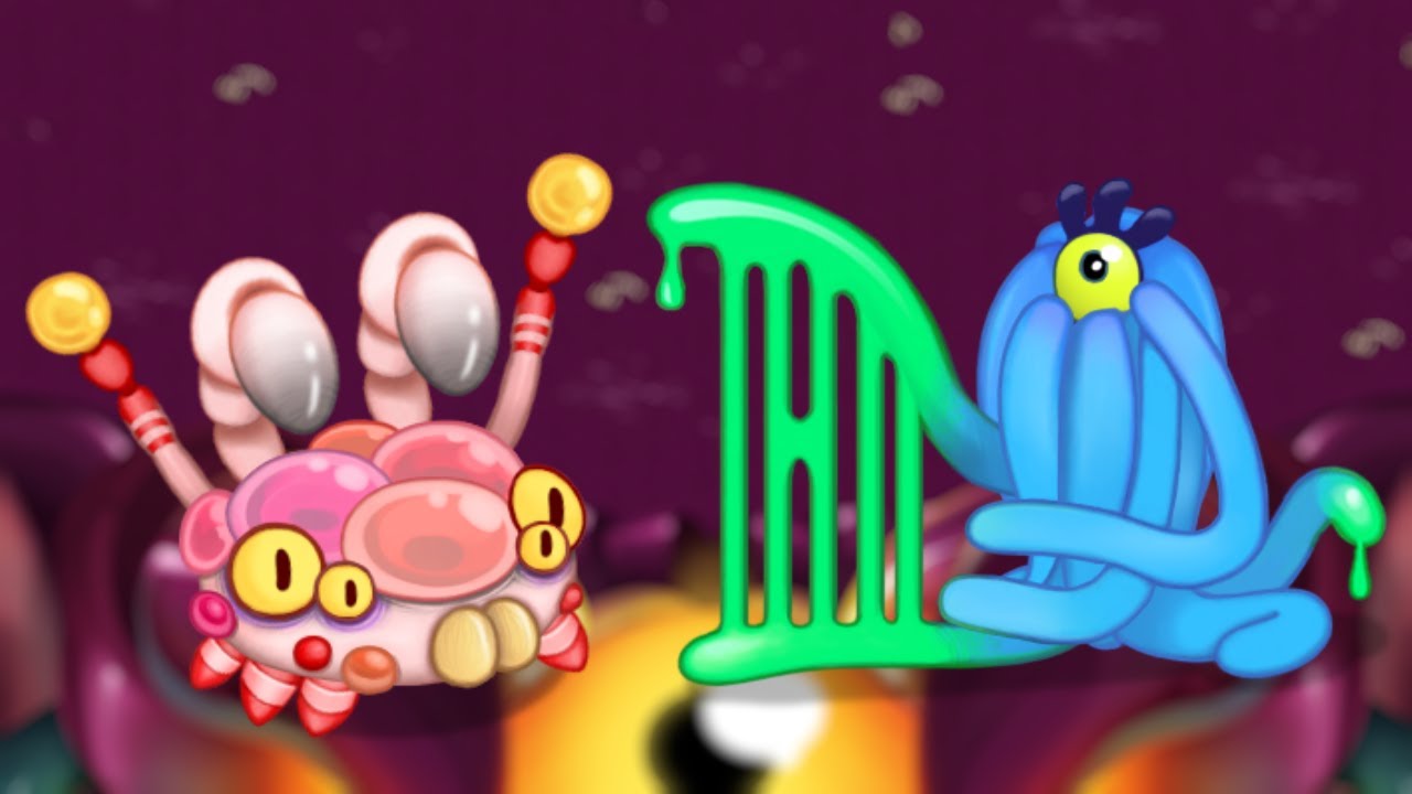 Periscorp + Gloptic (Psychic Island) | Random Monster Duet of the Day #1 (My Singing Monsters)