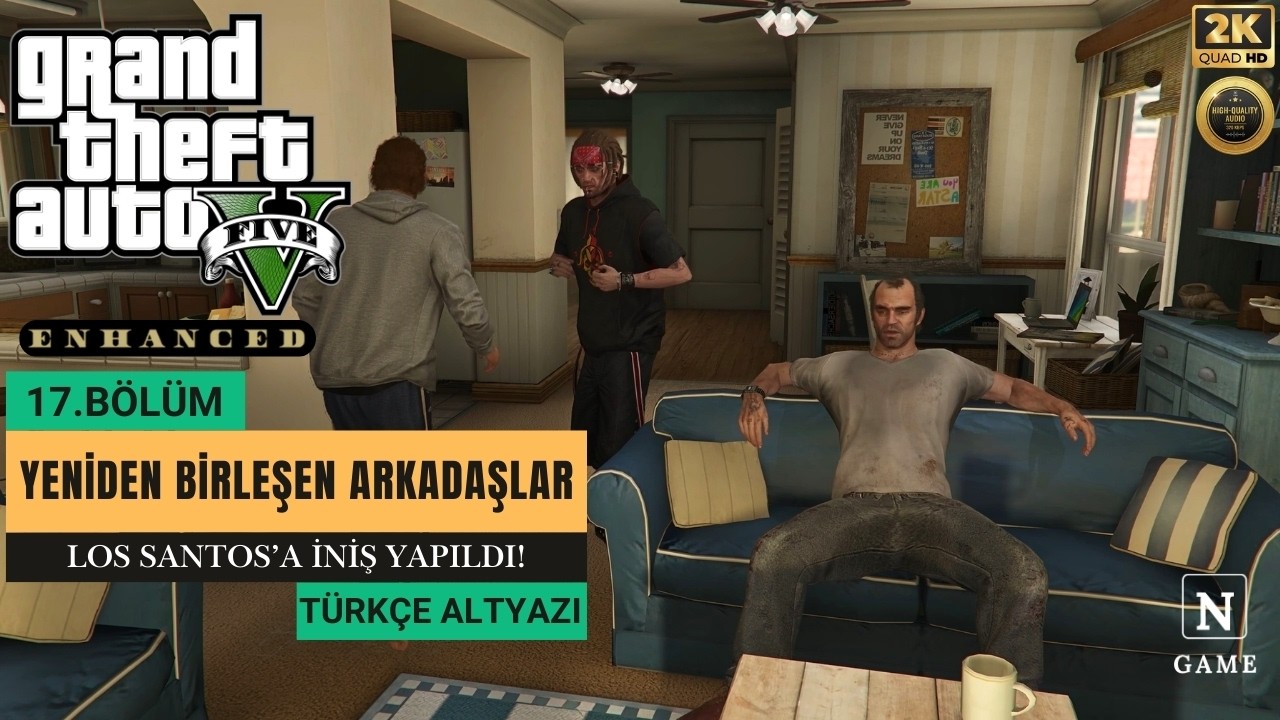 GTA 5 Enhanced – Bölüm 17: Trevor Los Santos’a Geri Dönüyor! | 2K 60FPS Türkçe Altyazı
