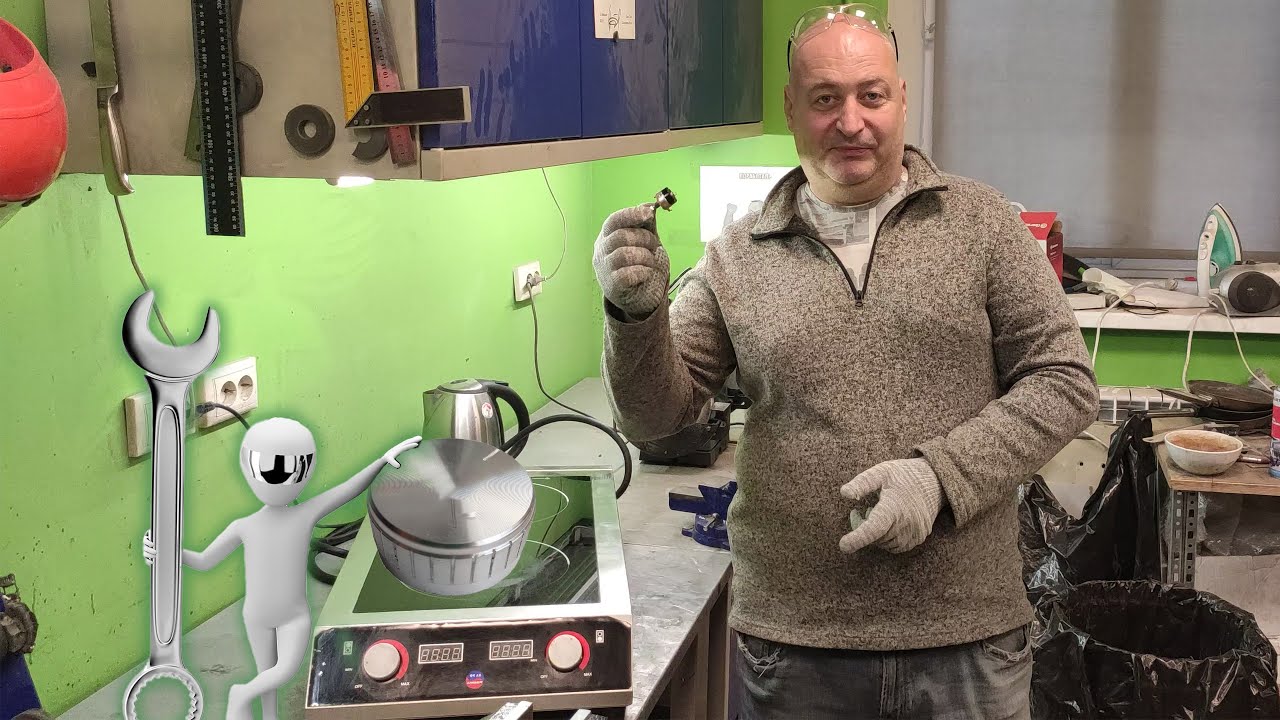 Замена регулятора на индукционной плите INDOKOR IN7000 D.