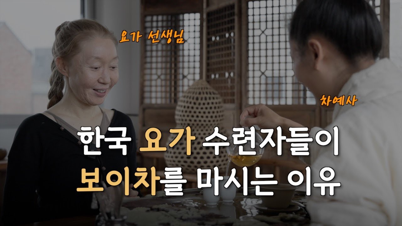 왜 한국 요가 수련자들은 보이차를 마시지? ㅣ 제주 아난다 요가원에서 친해진 두 사람이 나누는 대화 ㅣ 차와 요가, 그리고 제주