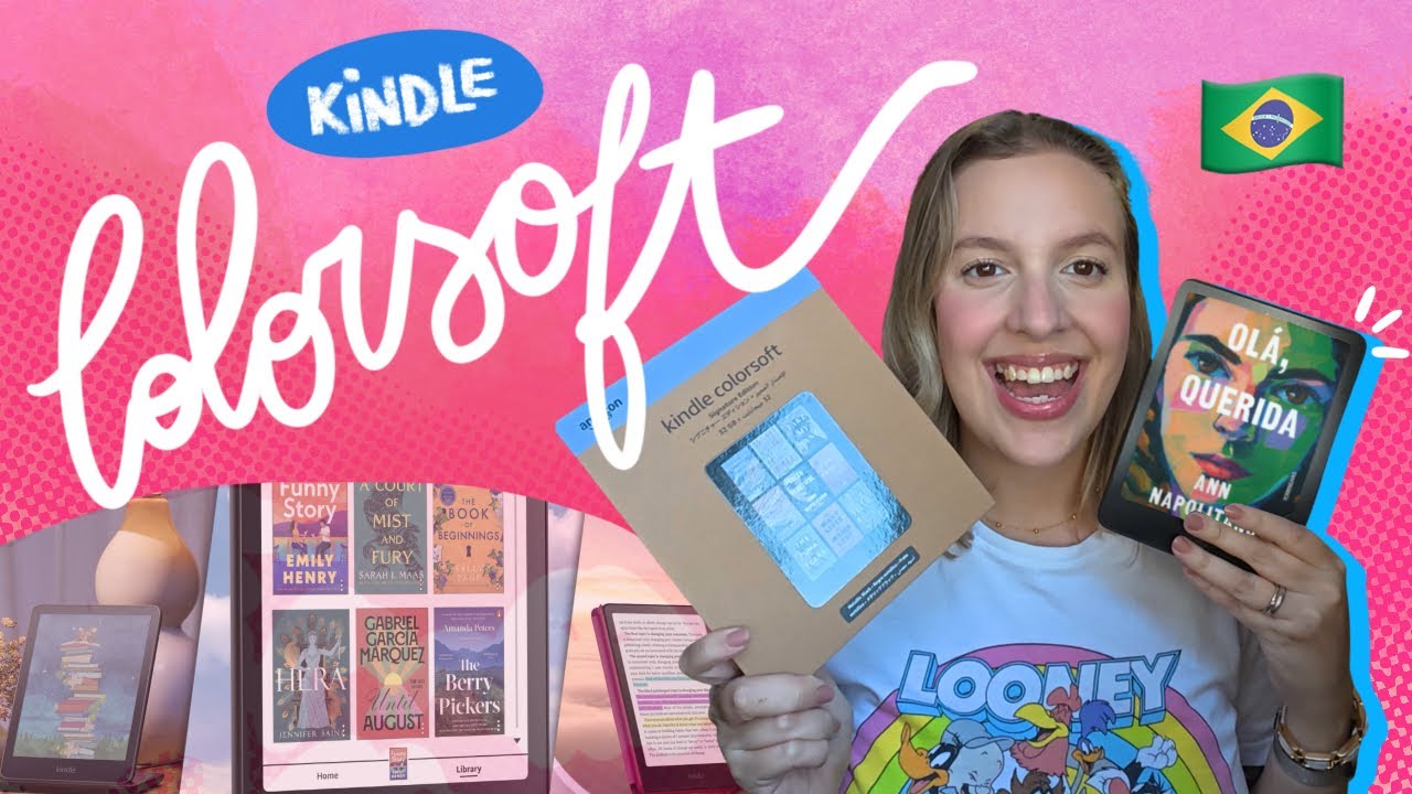 COMPREI O KINDLE COLORSOFT: UNBOXING + PRIMEIRAS IMPRESSÕES 
