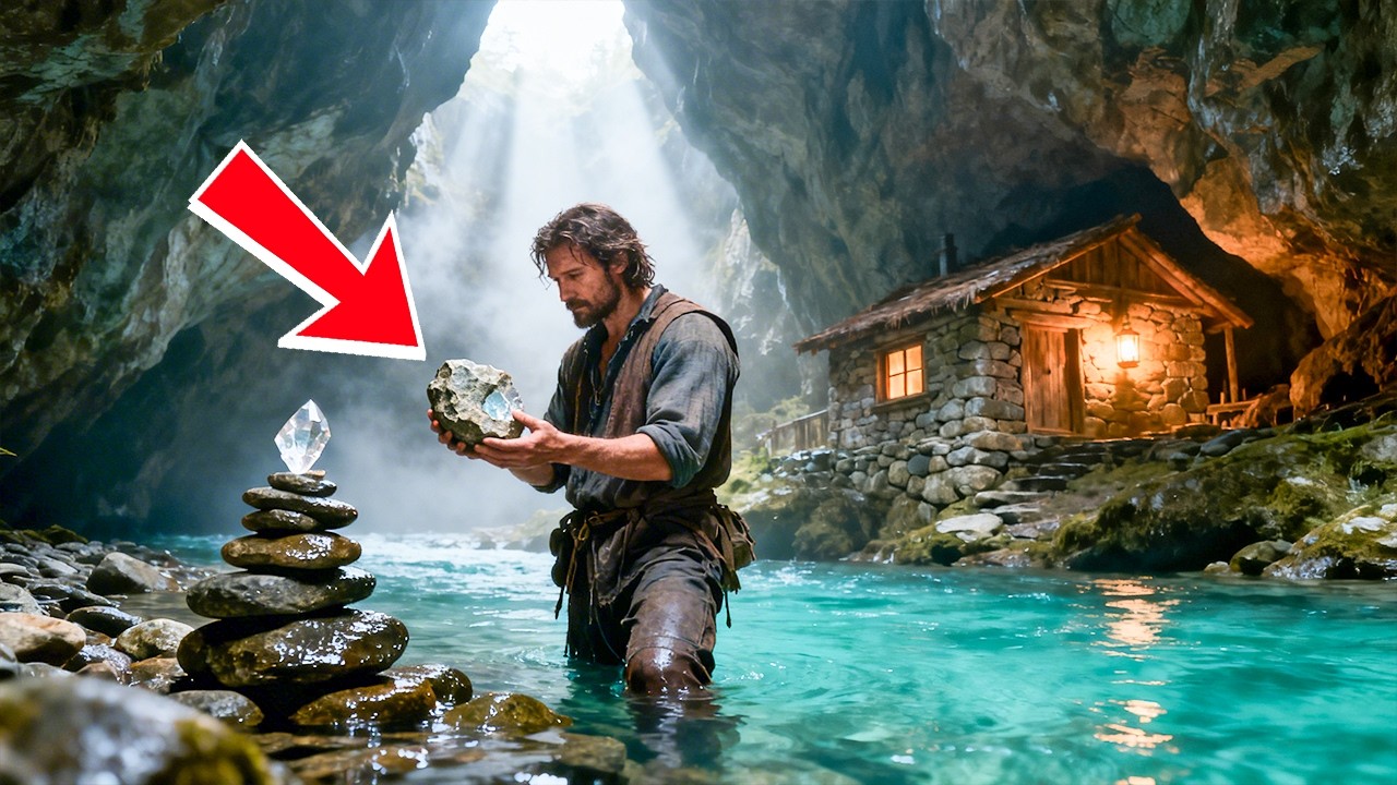 They Laughed at Him For Living In a Cave — Until He Found Something Shiny In the Water
