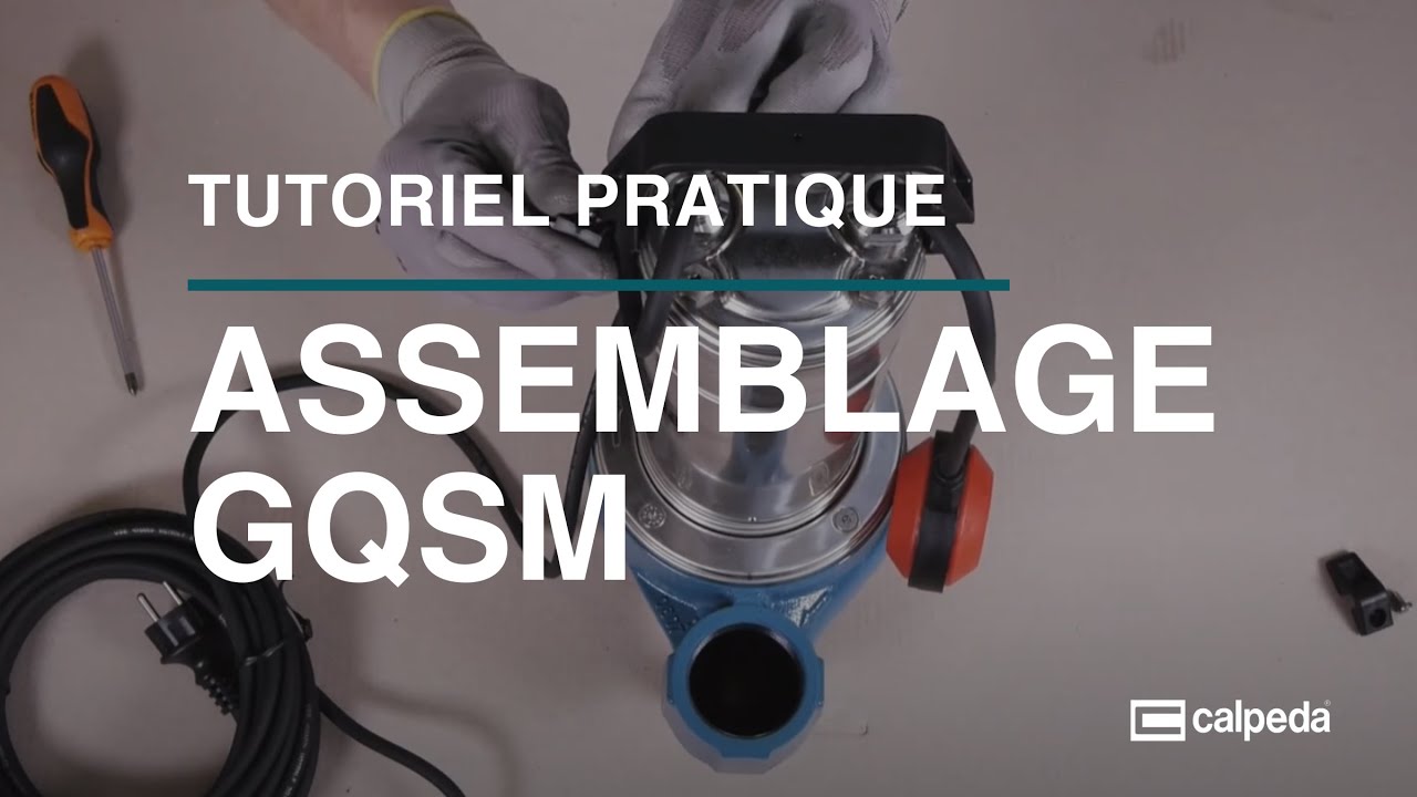 Comment assembler les pompes submersibles GQSM en quelques étapes simples