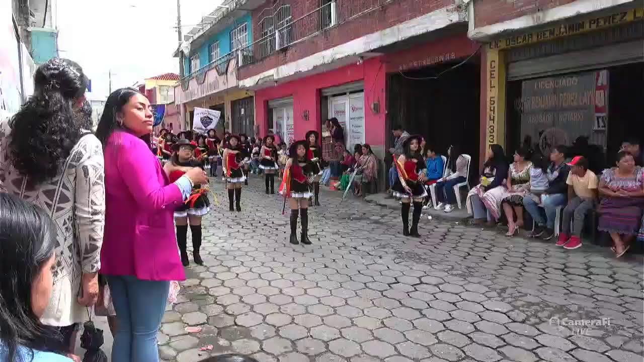 Desfile Santa Cruz del Quiché Fiestas Elenas 2024 día jueves