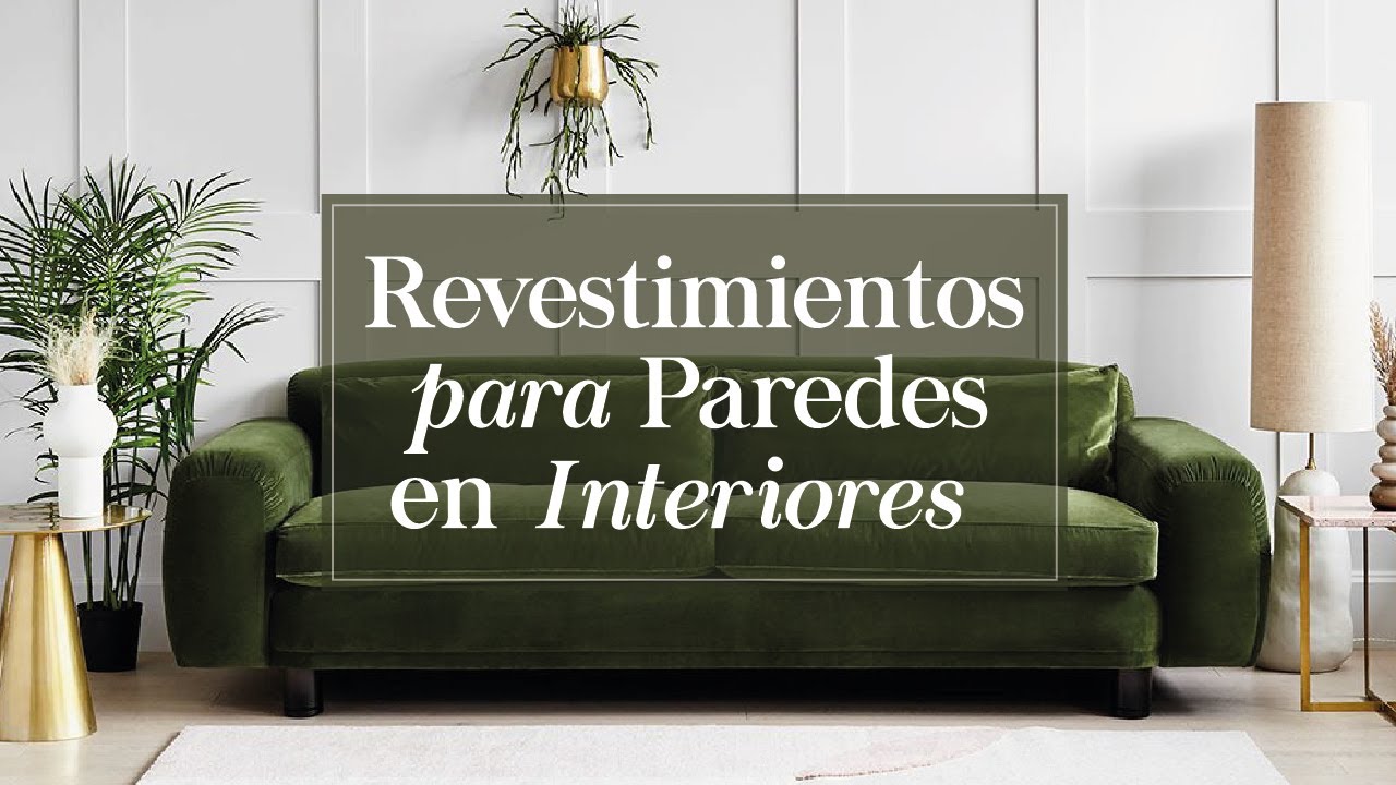 Decoración PAREDES de INTERIORES - REVESTIMIENTOS!