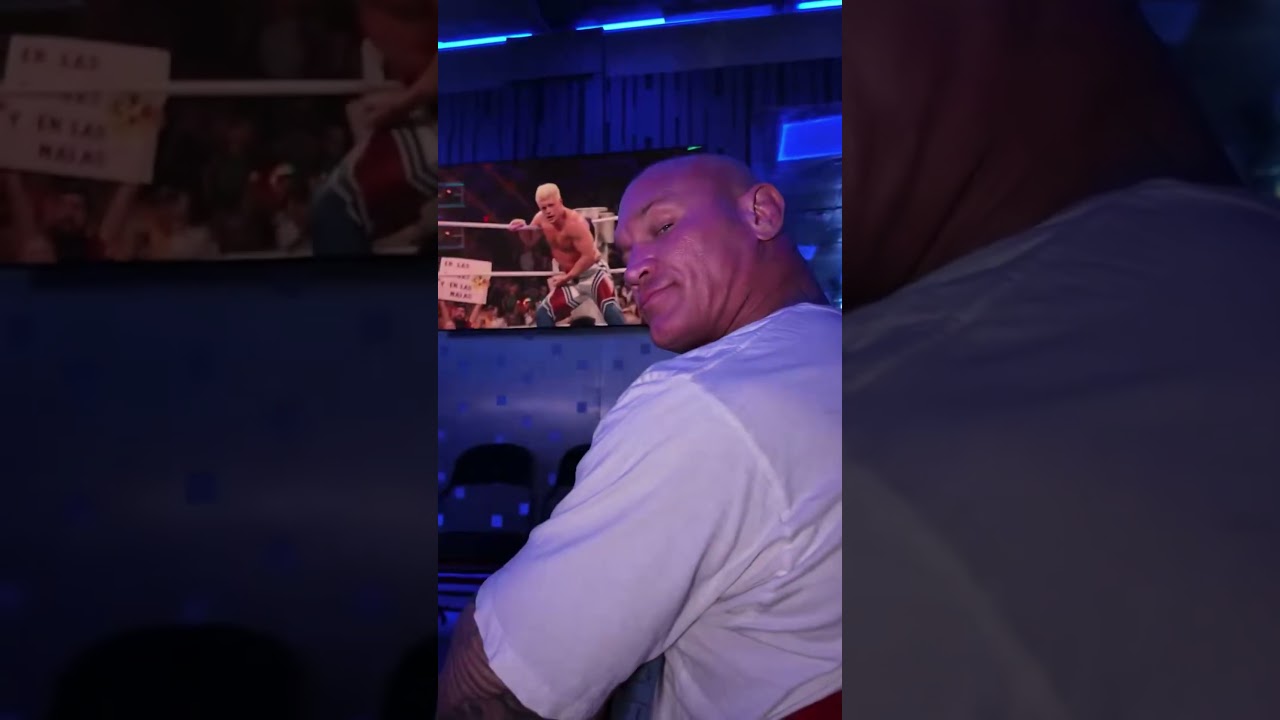 RANDY ORTON&rsquo;S LIVE REACTION TO CODY RHODES WINNING THE WWE CHAMPIONSHIP 👀HERE WE GO.