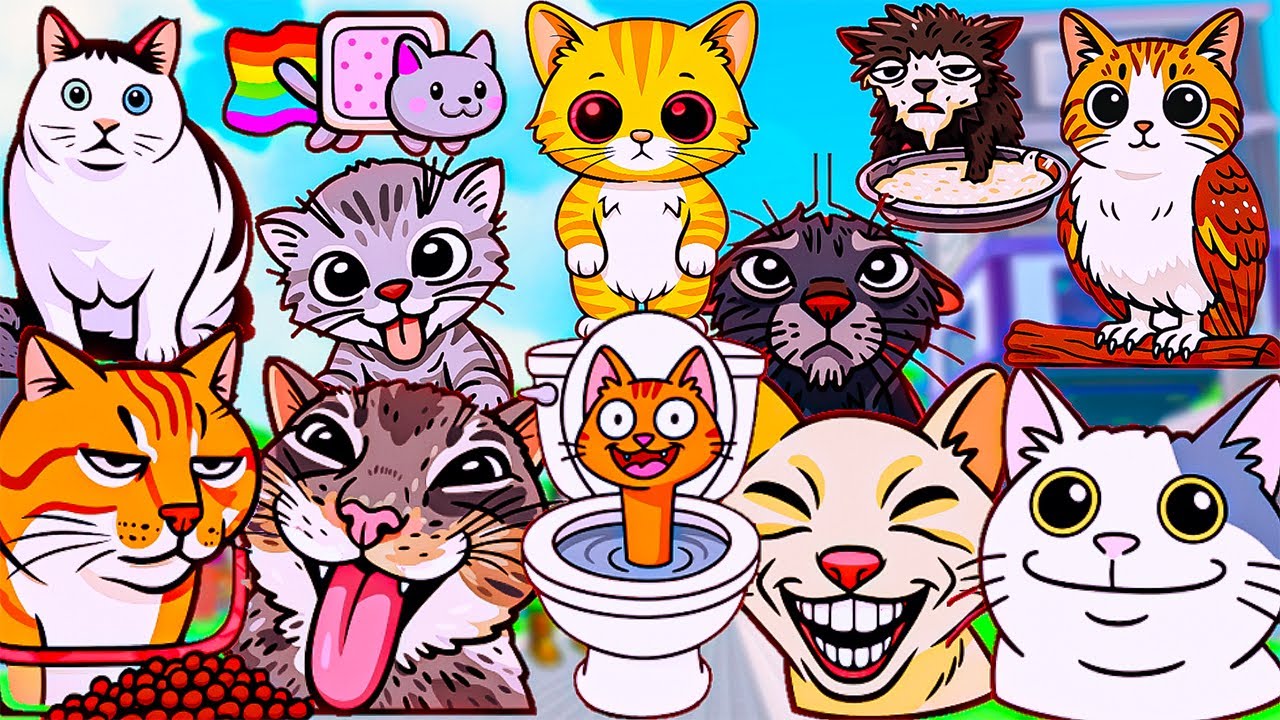 Как получить ВСЕХ 48 КОШЕК в игре Find A Cat 🐱 Roblox