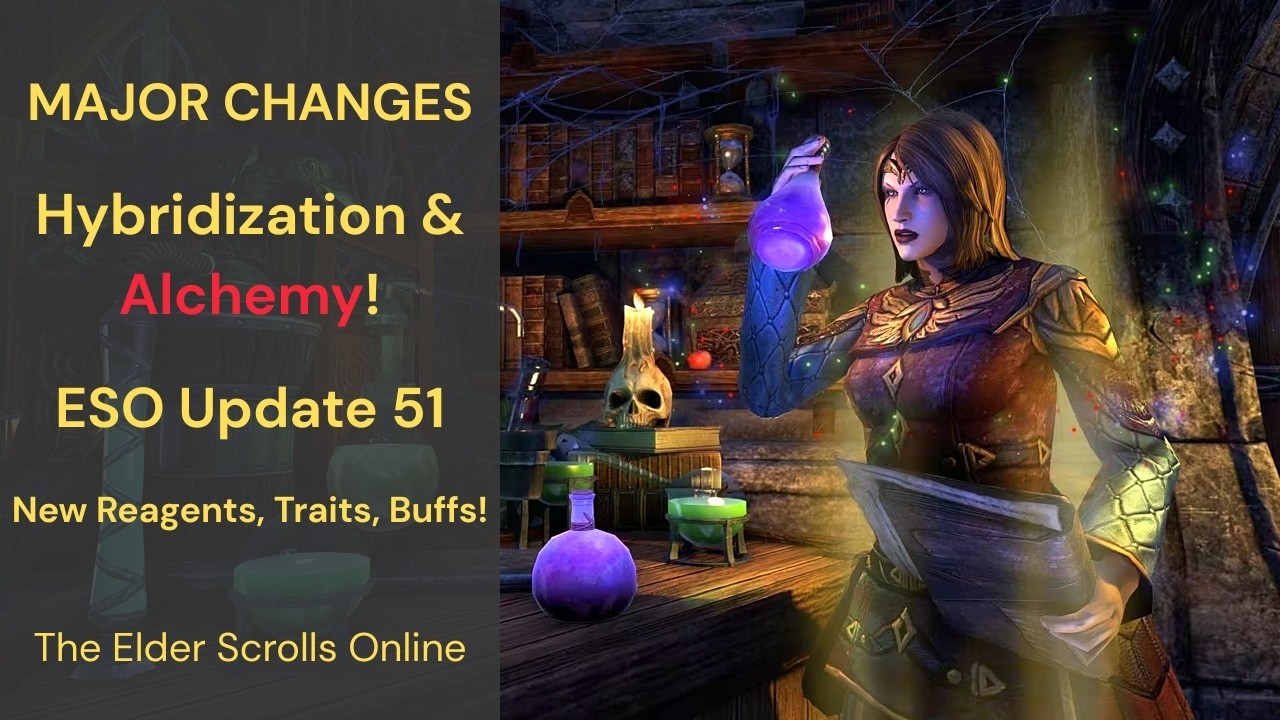 Major Hybridization and Alchemy Changes in ESO Update 51!