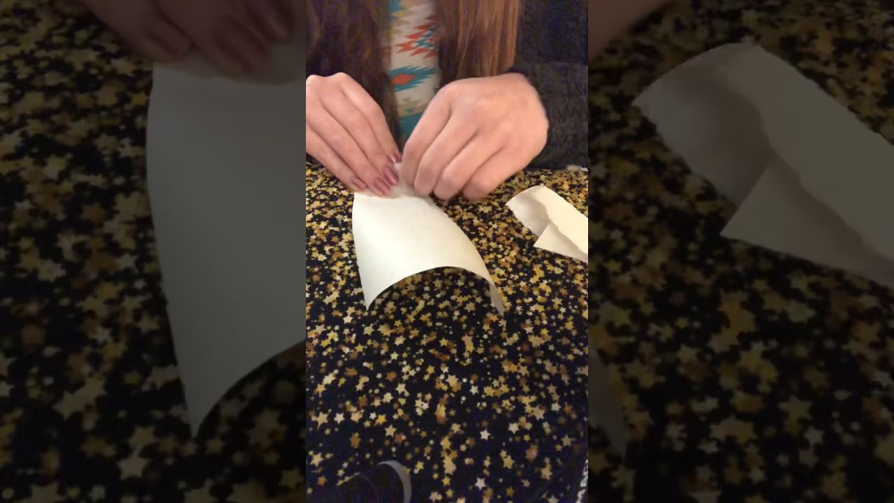ASMR Paper Tearing Sounds with No Talking to Relax
