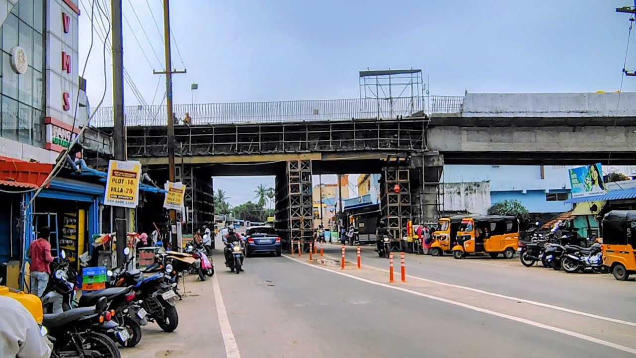 BIG UPDATE VEPPAMPATTU /PERUMALPATTU BRIDGE CURRENT STATUS, ENTRANCE NEAR DUNLOP NAGAR, SEP 2025