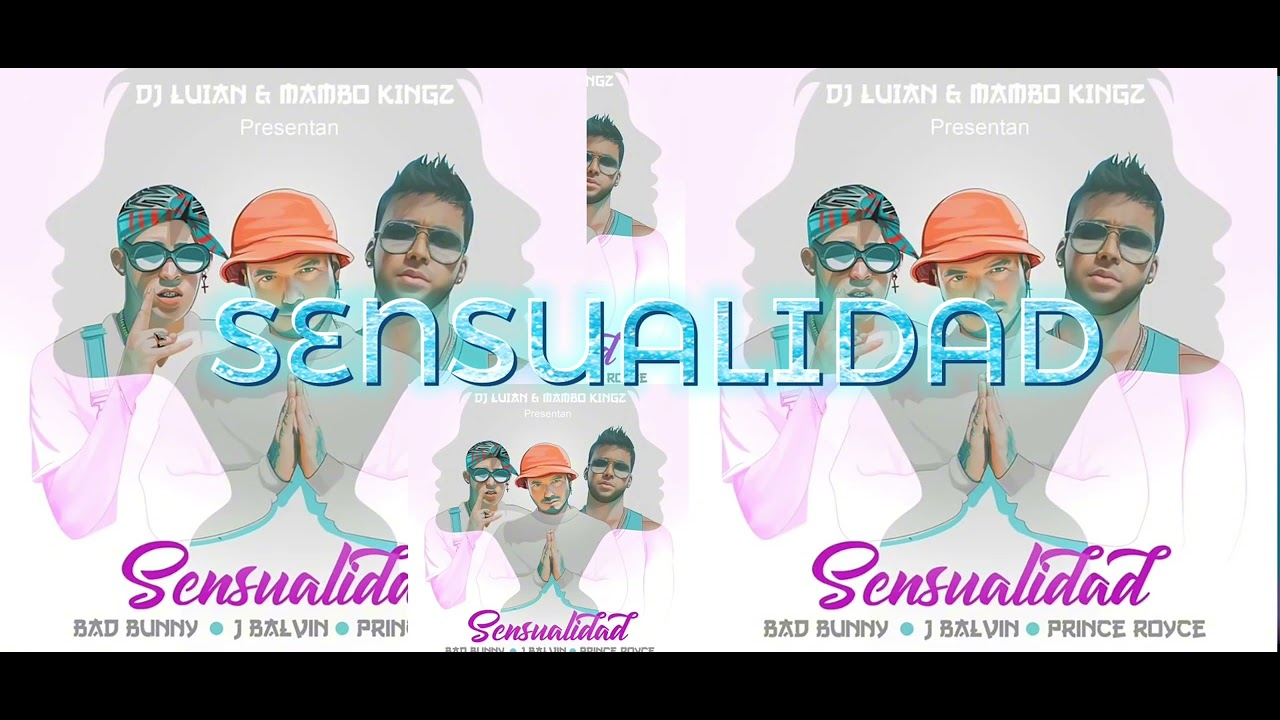 SENSUALIDAD (instrumental) Bad Bunny • J Balvin • Prince Royce • Mambo Kingz • DJ Luian