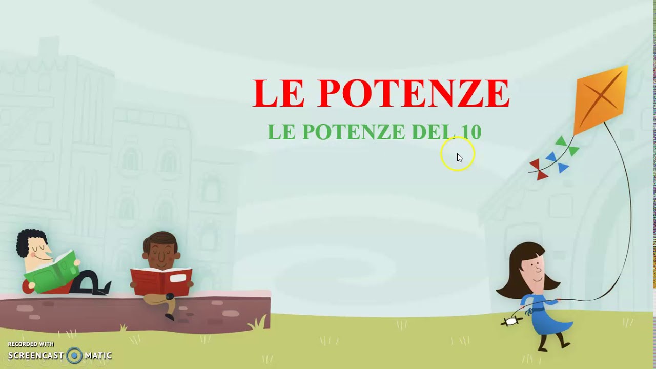 Le potenze di base 10