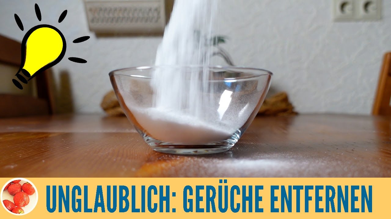 Genialer Trick: So entfernst Du Unangenehme Ger&uuml;che mit nur EINEM Hausmittel