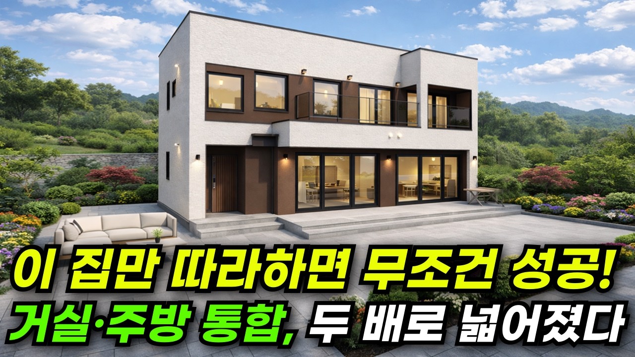 1층 28평 2층 20평 주택! 공용공간, 개인공간을 완벽히 분리해서 생활 만족도 올라간 집! #집 #주택 #이동식주택 #소형주택 #체류형쉼터 #농촌체류형 #모듈러 #전원주택
