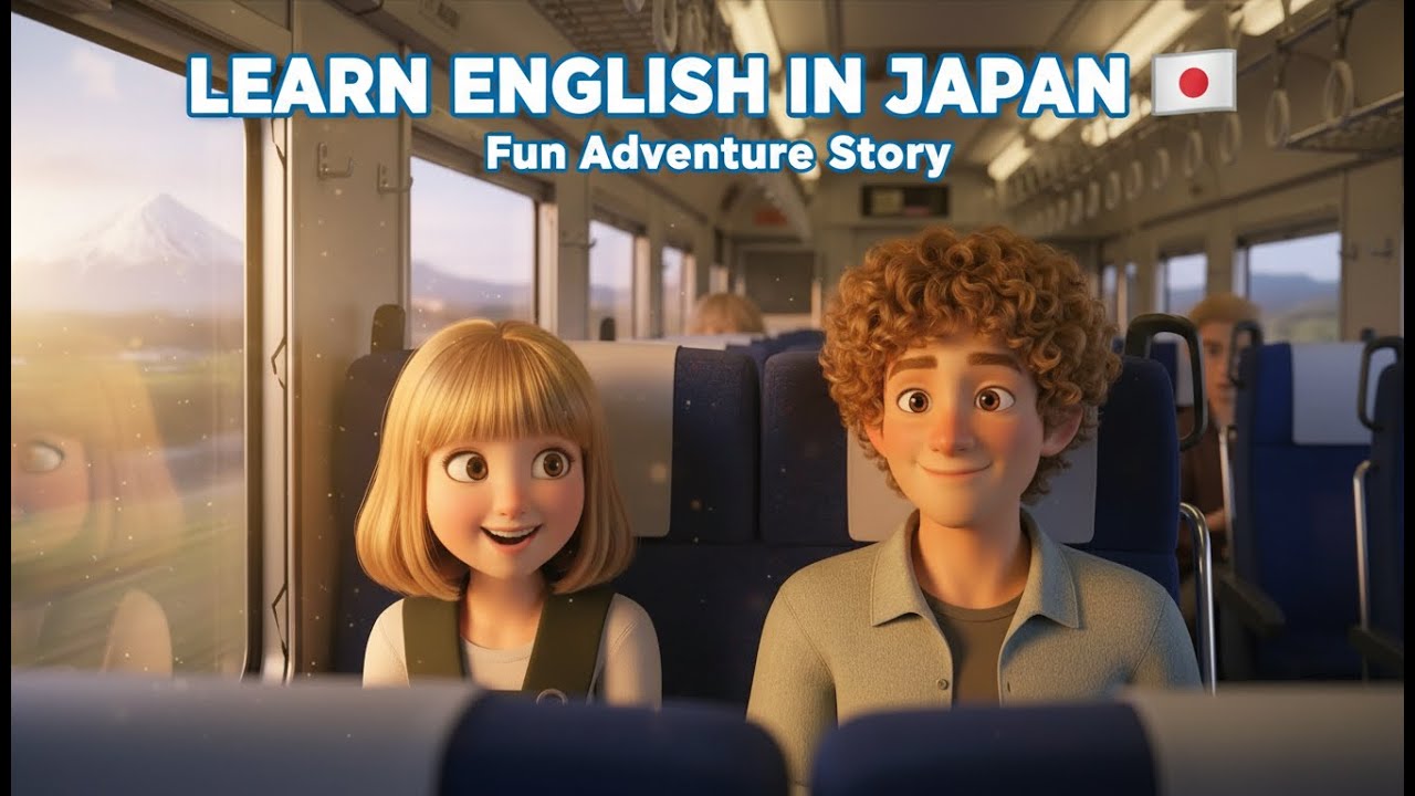 Learn English Easily 🇯🇵 | Japan Adventure English Story