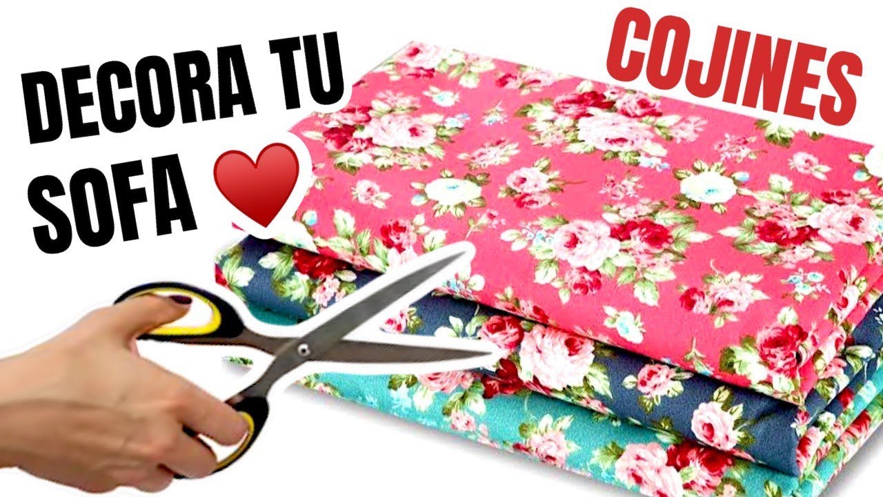 Como hacer COJINES DECORATIVOS, ELEGANTES, fáciles de hacer | show de manualidades