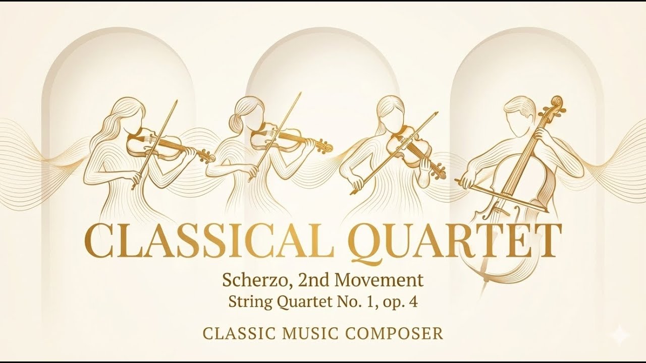 String quartet №1 mov. 2 (Full) [Original composition]