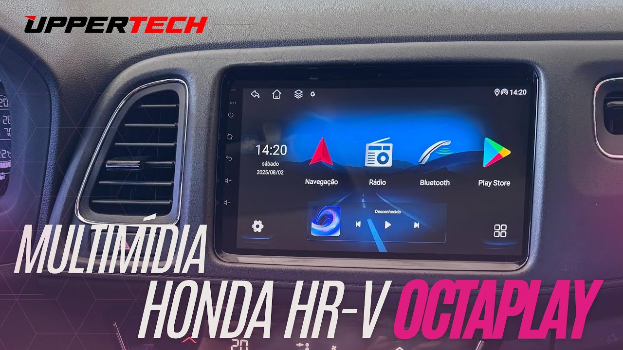 LANÇAMENTO: Multimídia Honda HR-V OctaPlay  9pol | Processador OctaCore | 4GB Ram + 64GB Rom
