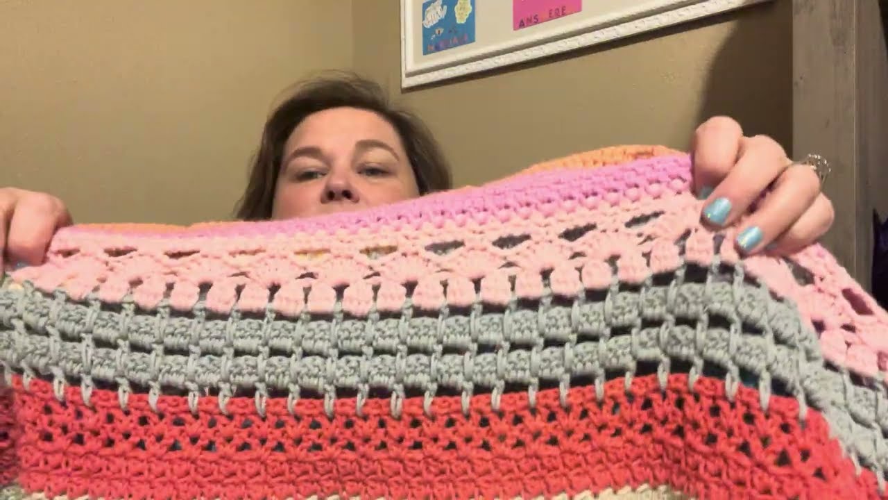 Crochet Society 2024  Advent Calendar finished project