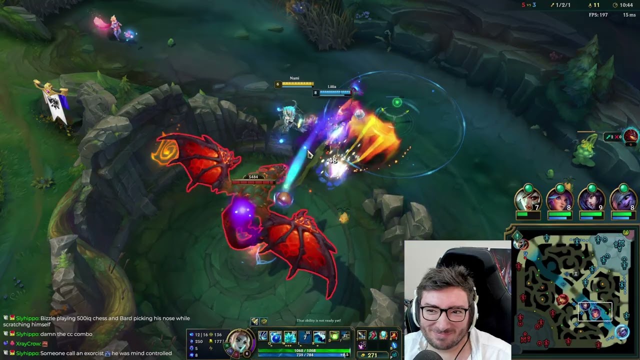 Nami support vs strange bard
