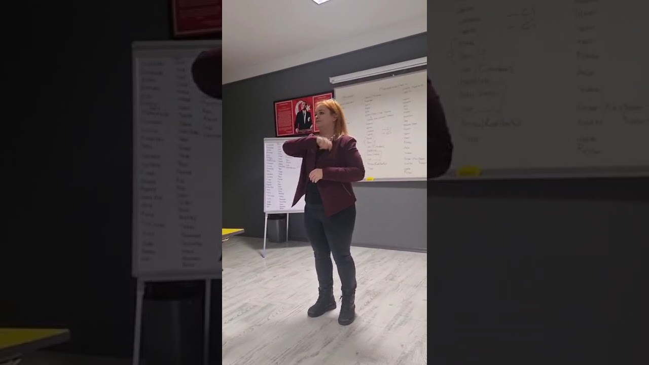 Türk İşaret Dili Meslekler 