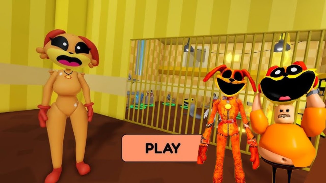 DOG DAY BARRY'S PRISON RUN! NEW SCARY OBBY (#Roblox)