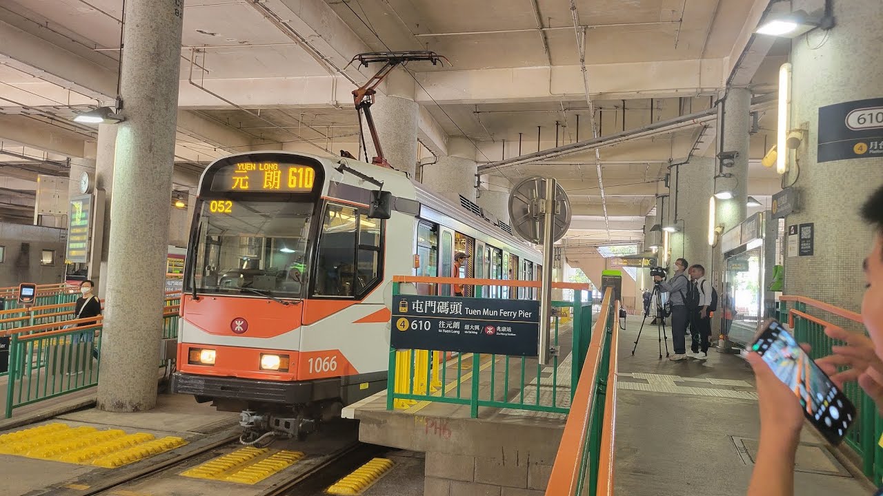 [復古載客首日]輕鐵610線往元朗行車片段 Light Rail Route 610 to Yuen Long | Rocky's Studio
