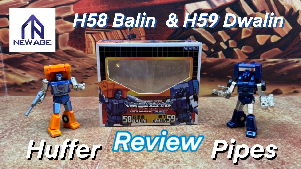 NewAge H58 Balin Huffer & H59 Dwalin Pipes Review