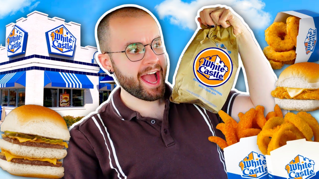 Trying White Castle For The FIRST TIME! Orlando Fast Food Review!