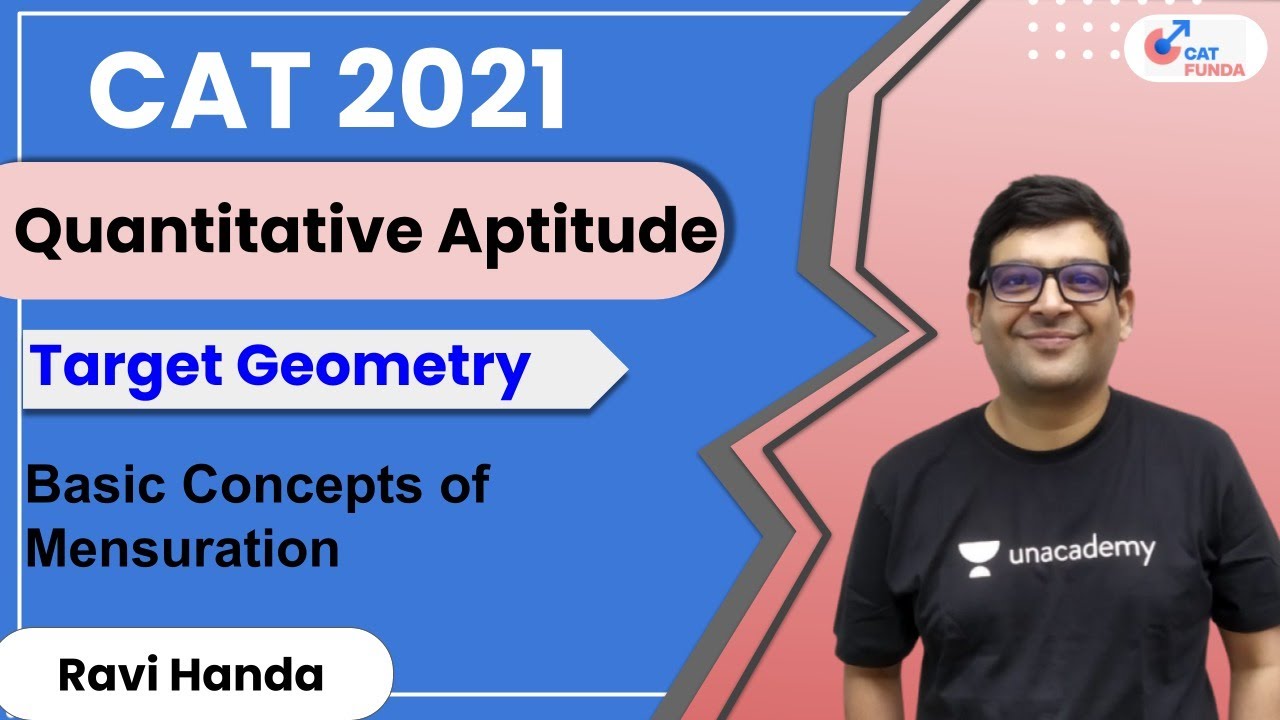 Target Geometry - Basic Concepts of Mensuration l Quant | CAT 2021 l CAT Funda | Ravi Handa