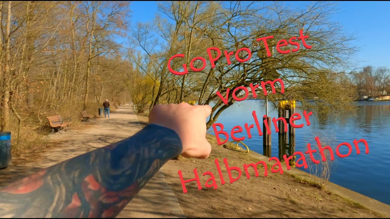 Letzter Testlauf vor dem Berliner Halbmarathon inkl. GoPro Test