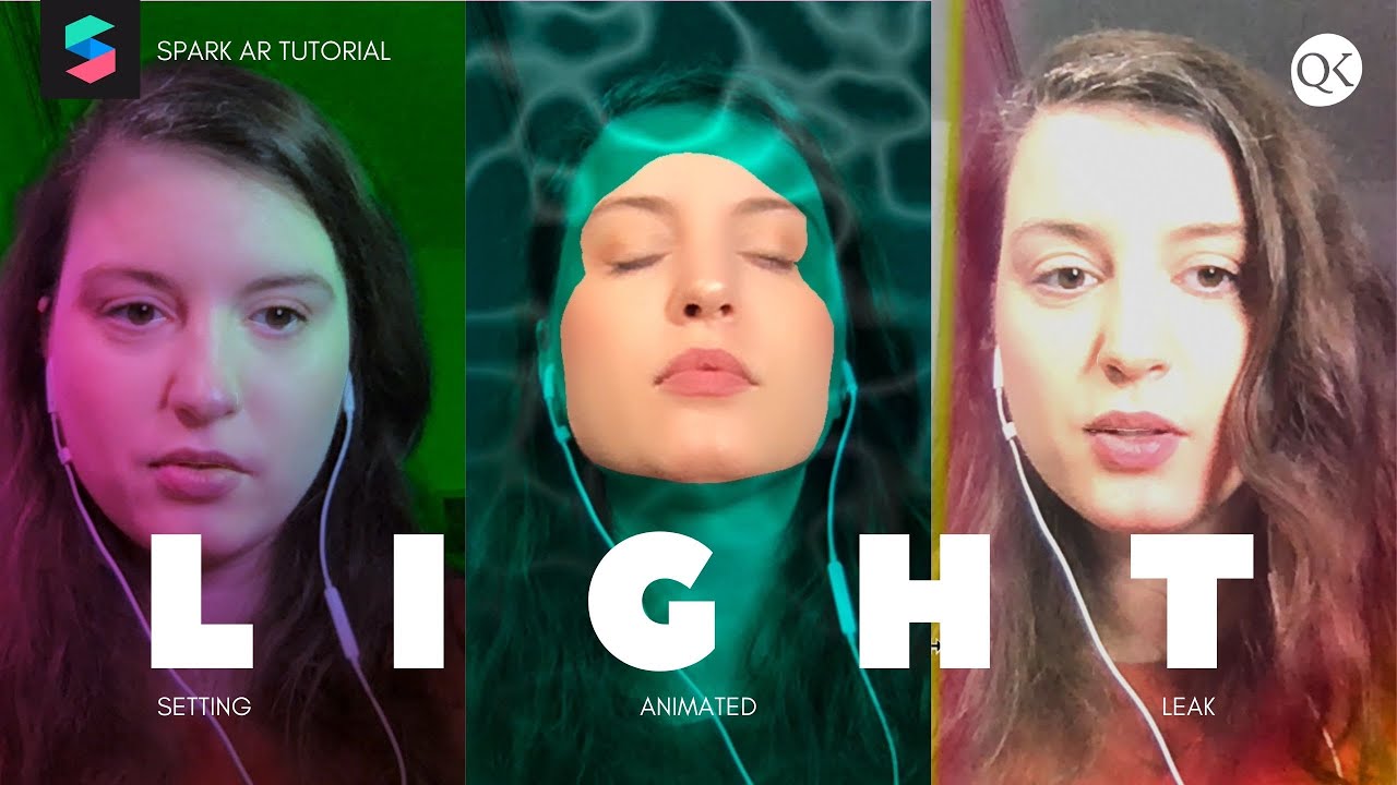 How to Create Light Setting, Light Leaks and Animation Sequence as Light Effects in SPARK AR