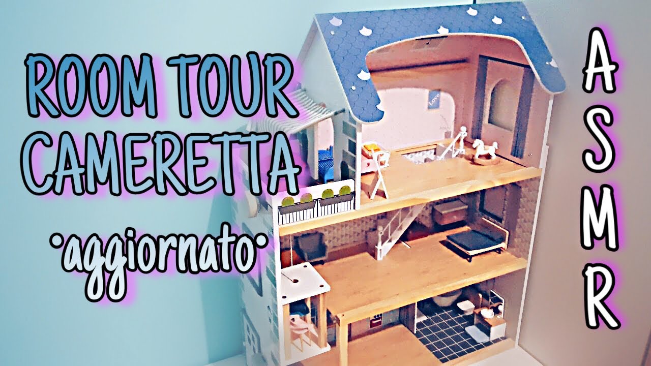 ASMR ita • ROOM TOUR CAMERETTA 🧸 e organizzazione giochi 🏀 [AGGIORNATO]